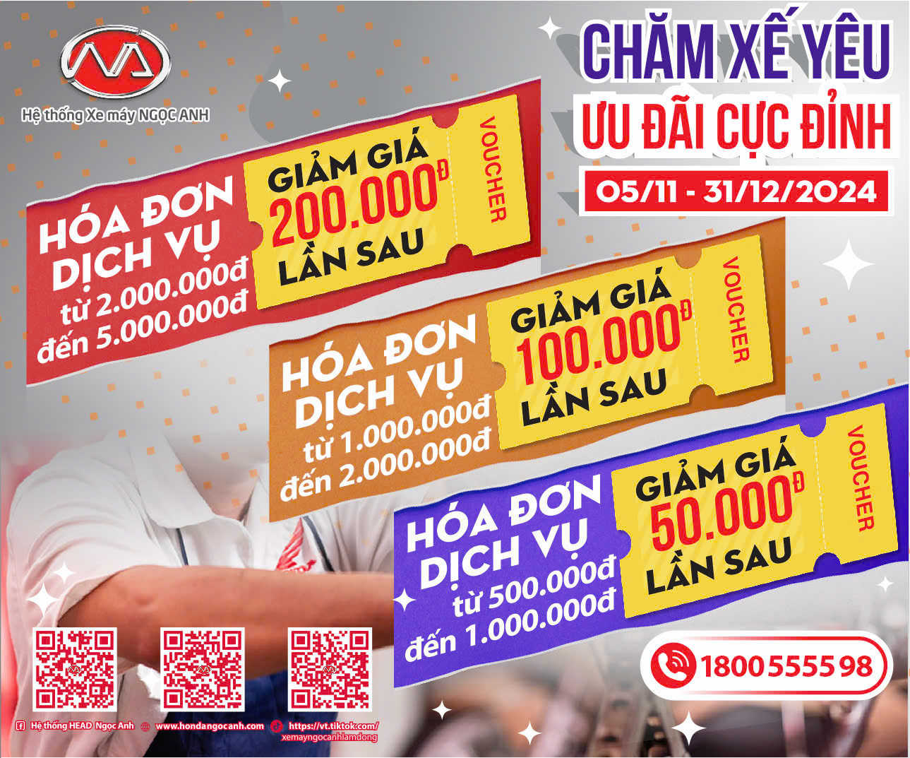 CHĂM SÓC XẾ YÊU – ƯU ĐÃI CỰC ĐỈNH