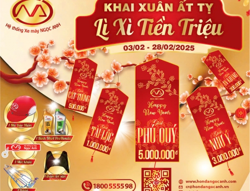 KHAI XUÂN ẤT TỴ – LÌ XÌ TIỀN TRIỆU